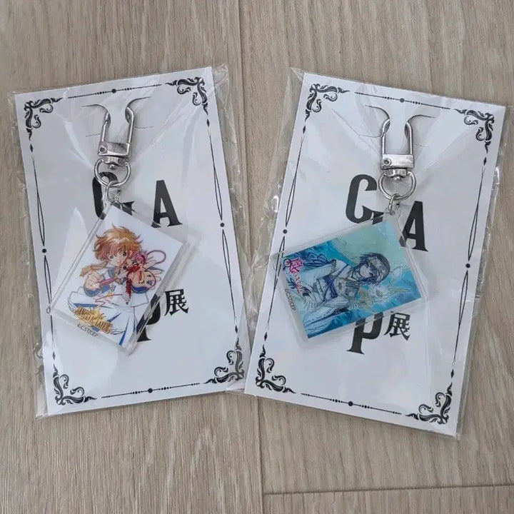 [BUNJANG] CLAMP Exhibition Melon Ticket Special Keychain Set (2 Types) / 클램프전 멜론티켓특전 키링 2종 일괄