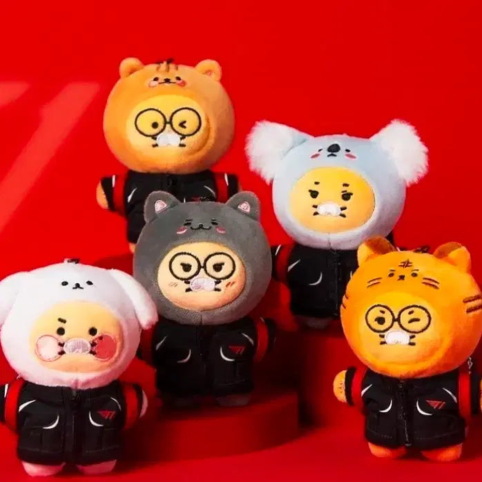 [BUNJANG] Kakao Friends T1 Chun-Sik Doll Keychain Bundle Set / [일괄] 카카오프렌즈 T1 춘식이 인형 키링