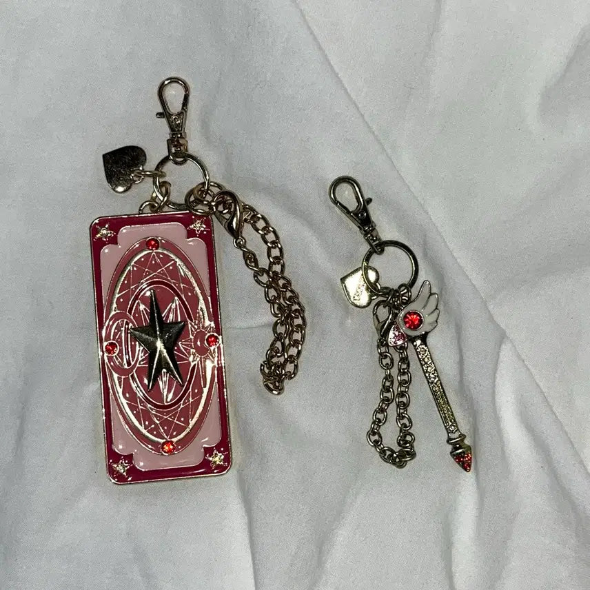 [BUNJANG] Cardcaptor Sakura Cherry Chicken Drumstick Keychain Bundle Set / 일괄)카드캡터 사쿠라 체리 닭봉 키링
