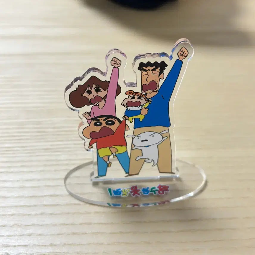 [BUNJANG] Crayon Shin-chan Chocobi Family Acrylic Stand Figure / 초코비 한정 짱구가족 아크릴 스탠드 피규어