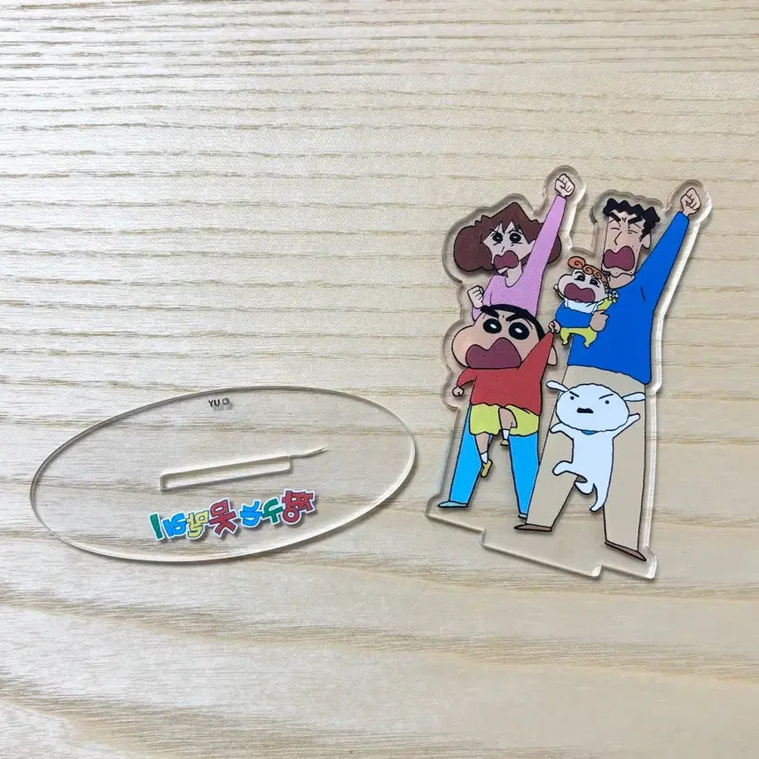 [BUNJANG] Crayon Shin-chan Chocobi Family Acrylic Stand Figure / 초코비 한정 짱구가족 아크릴 스탠드 피규어