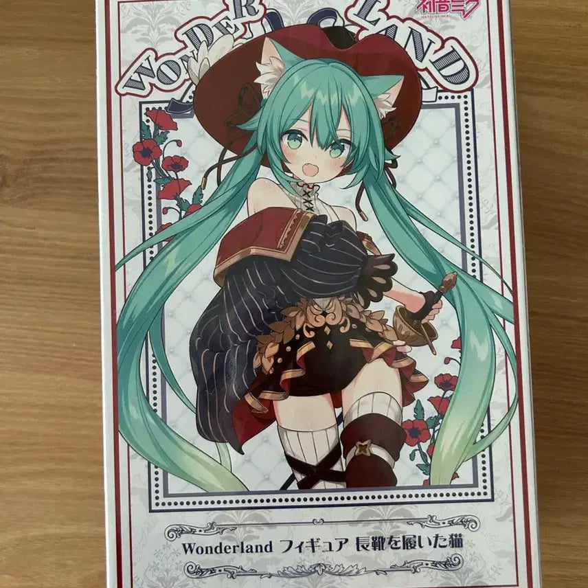 [BUNJANG] Taito Hatsune Miku Wonderland Puss in Boots Figure (Sealed) / [미개봉] 타이토 하츠네 미쿠 원더랜드 장화신은 고양이 피규어