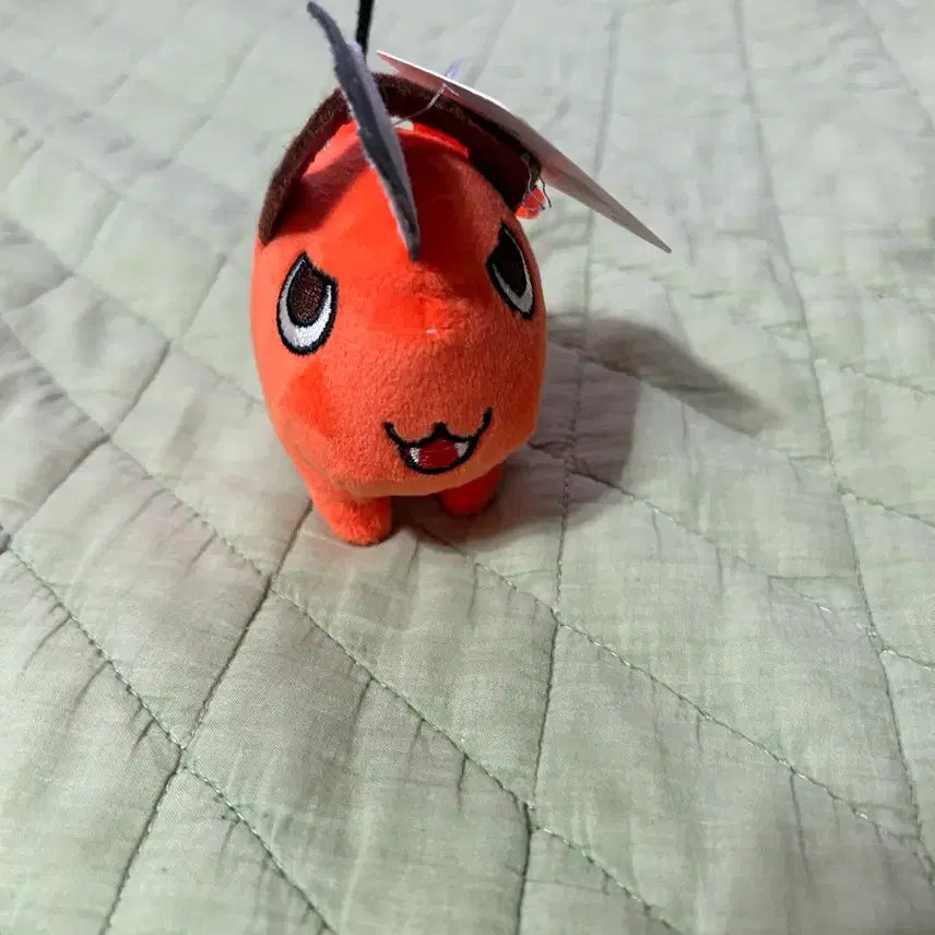 [BUNJANG] Chainsaw Man Pochita Plush Keychain / 체인소맨 포치타 인형 (새상품)