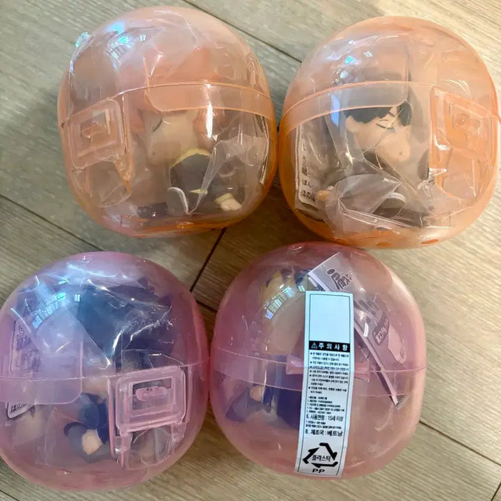 [BUNJANG] Haikyu!! Shoulder Buddy Uniform Figure Set (4 Types) / (새상품) 하이큐!! 어깨쿵 교복 피규어 4종 풀세트