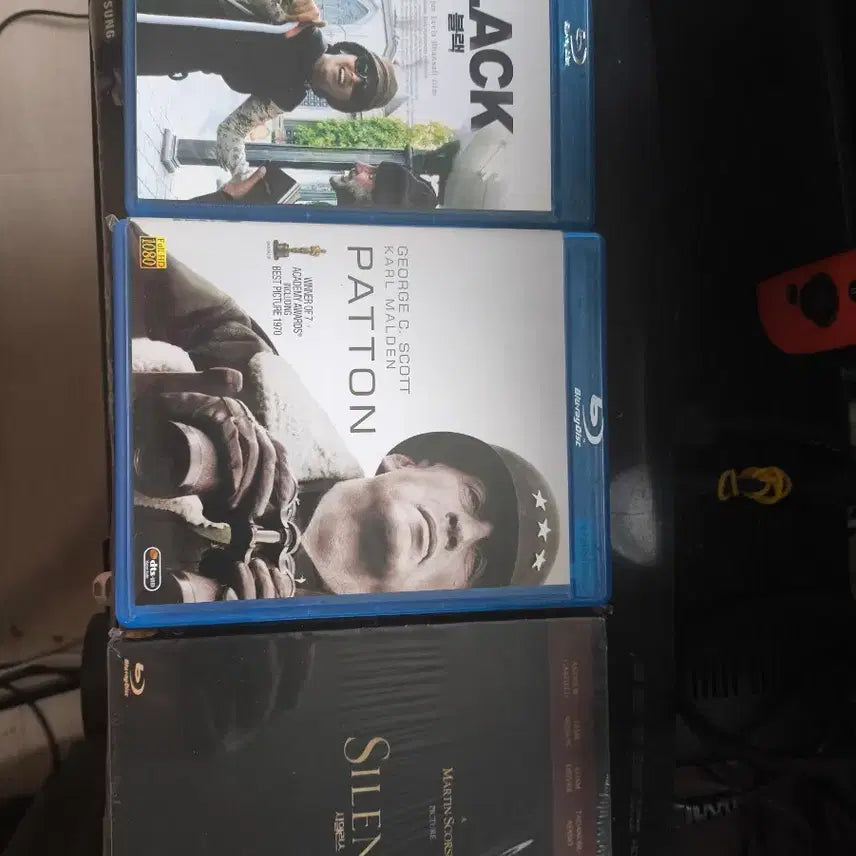 [BUNJANG] Black, Patton, and Silence Blu-ray 3-Set / 블랙 블루레이 / 패튼 블루레이 / 사일런스 블루레이 3종 세트