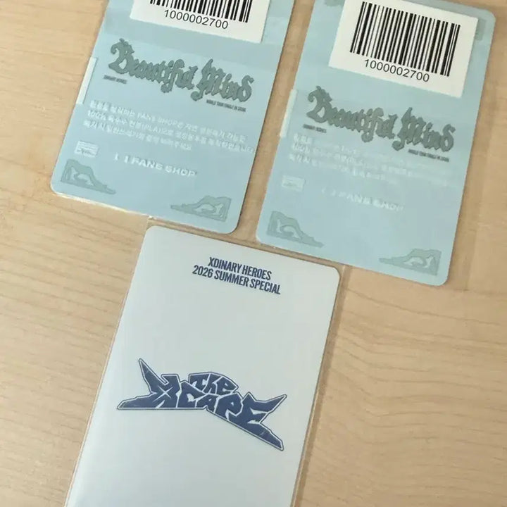 [BUNJANG] Xdinari Odd Byulma Encore Concert Trading Card Bundle Set / 엑디즈 오드 뷰마 앙콘 4만원 특전 2026 썸머콘 트레카 포카 일괄