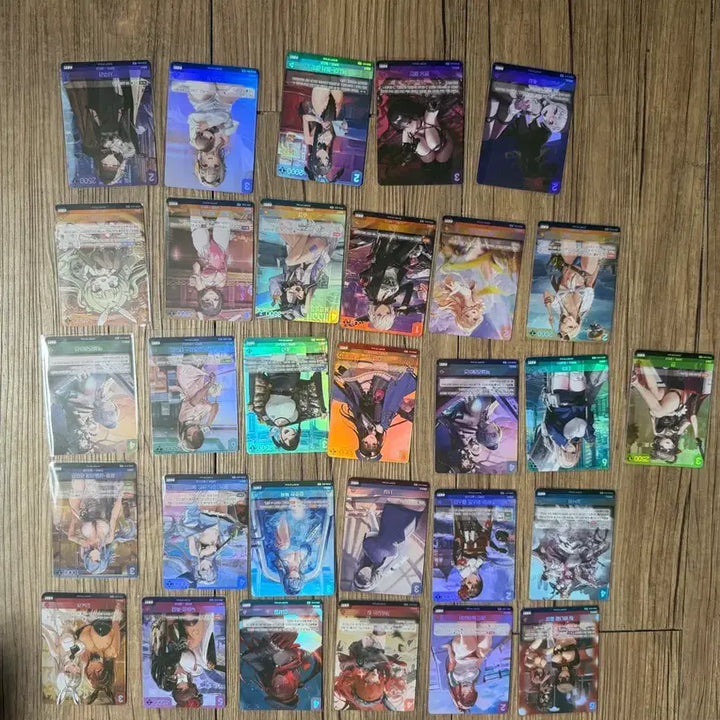 [BUNJANG] NIKKE Goddess of Victory Attribute SR Card Bundle Set / 니벨아레나 니케 속성별 SR등급 카드 일괄판매