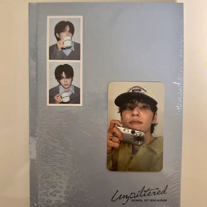 [BUNJANG] DAY6 Wonpil UNFILTERED Album Photobook (Sealed) + Fans POB Photocard / 원필 언필터드 앨범 포토북 미개봉 + 팬즈 포카