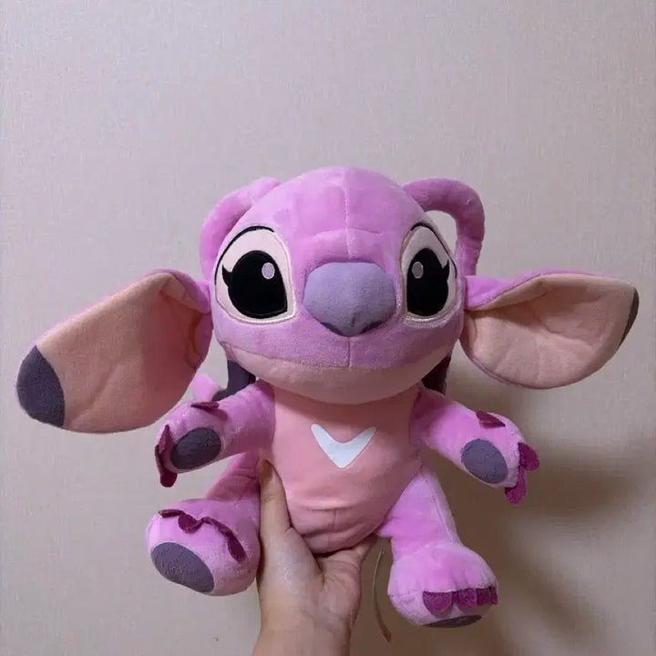 [BUNJANG] Disney Stitch Plush Doll Pink / 디즈니 스티치  인형 핑크