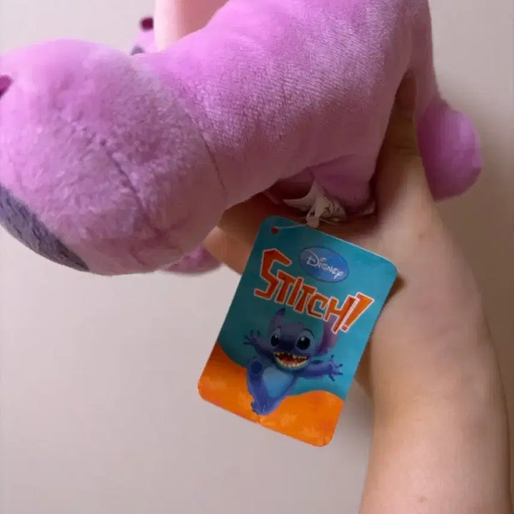 [BUNJANG] Disney Stitch Plush Doll Pink / 디즈니 스티치  인형 핑크