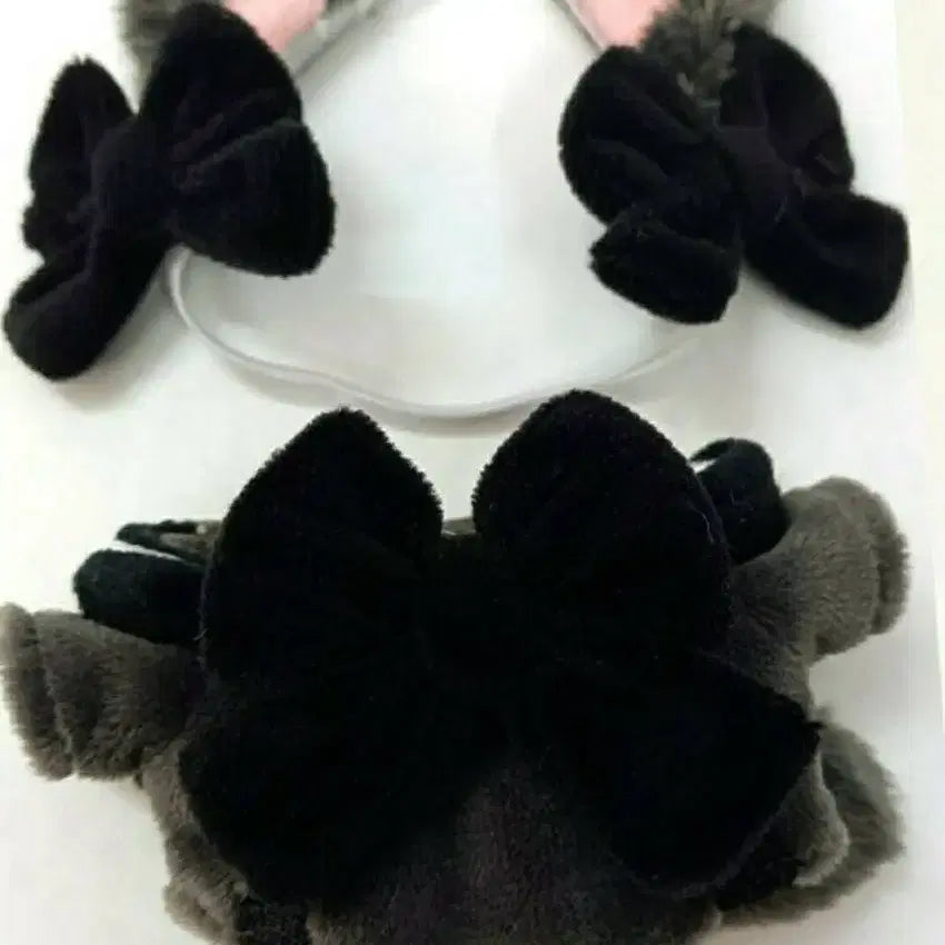 [BUNJANG] Marine Nyan Chic Black 10cm Doll Clothes / 마린냥 시크블랙 10cm 인형옷 솜인형