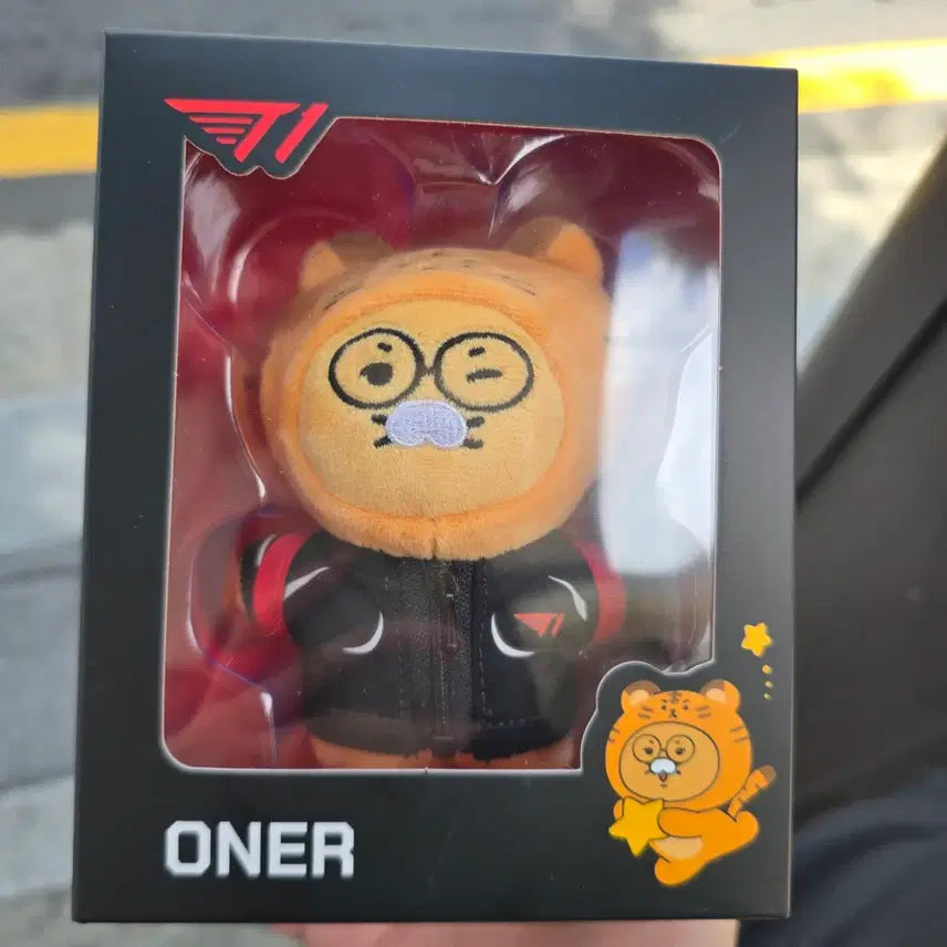 [BUNJANG] Kakao Friends x T1 ONER Chunsik Collaboration Plush Keychain / 카카오프렌즈 티원 오너 춘식이 콜라보 T1 ONER