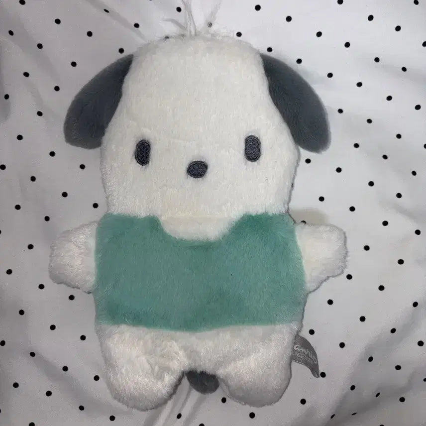 [BUNJANG] Sanrio Pochacco Pouch Plush Keychain / 산리오 포차코 파우치 인형 키링