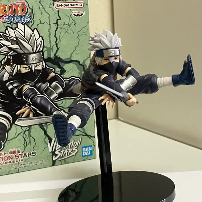 [BUNJANG] Naruto Hatake Kakashi Childhood Ambu Chibi Figure / 나루토 하타케 카카시 유년기 암부 치비 피규어