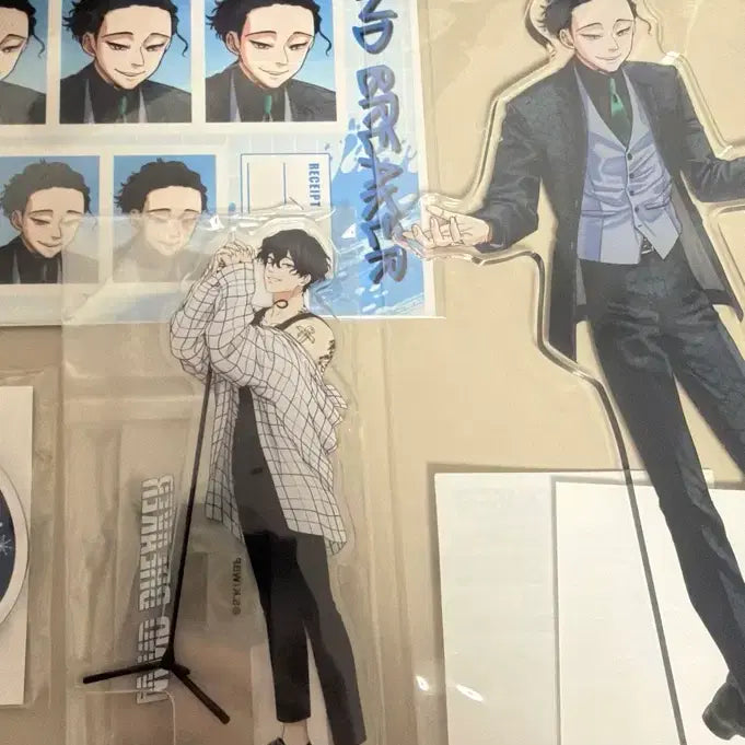[BUNJANG] WINBRE Wind Breaker Endo Original Art Acrylic Stand &amp; Photocard Bundle Set / 윈브레 윈드브레이커 엔도 원화 아크릴스탠드 및 증명사진 일괄