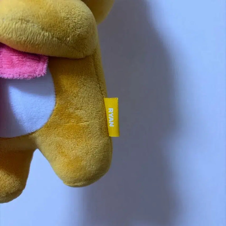[BUNJANG] Kakao Friends Ryan Pink Headband Plush Doll / 카카오프렌즈 라이언 핑크 헤어밴드 인형