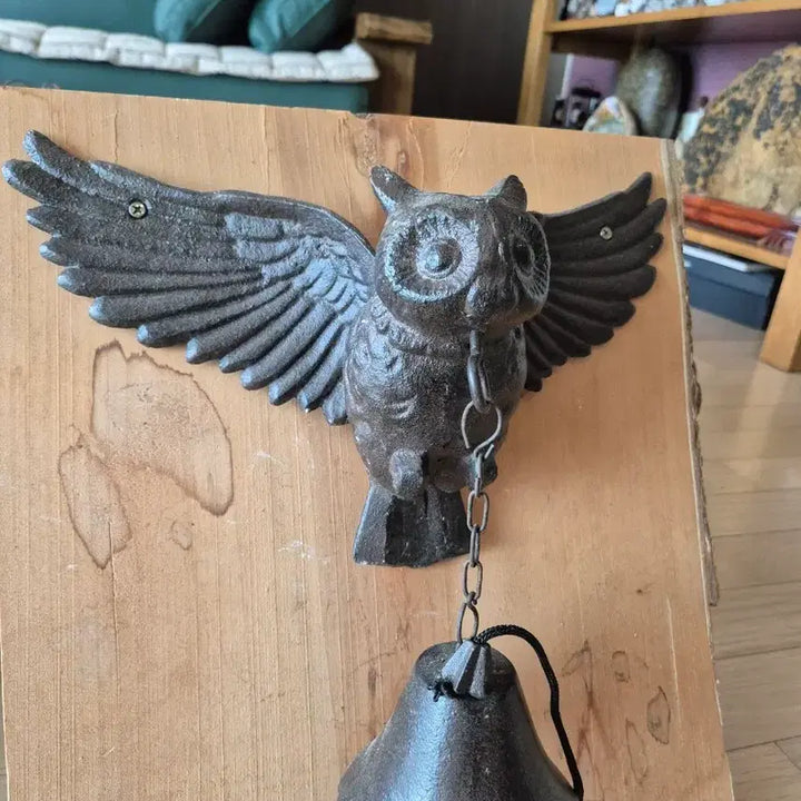 [BUNJANG] Vintage Owl Wind Chime / 부엉이