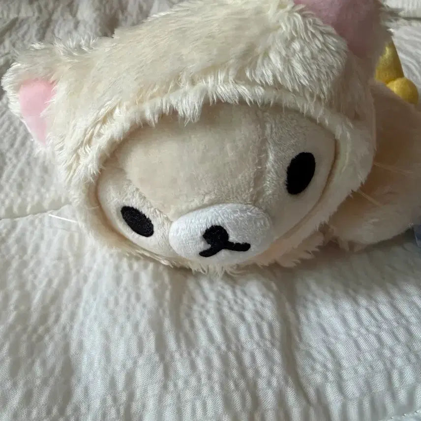 [BUNJANG] Rilakkuma Cat Plush (Classic) / 키이를 얹고 있는 네코 코리락쿠마