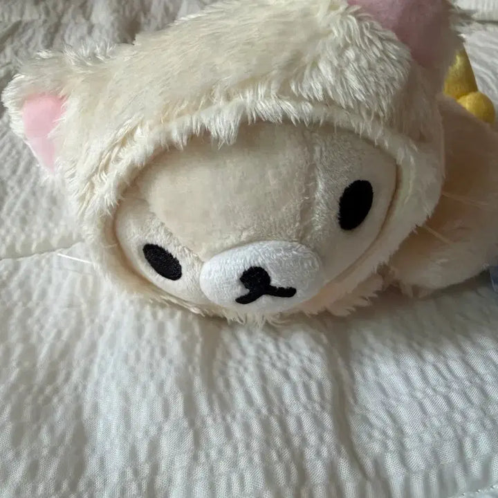 [BUNJANG] Rilakkuma Cat Plush (Classic) / 키이를 얹고 있는 네코 코리락쿠마