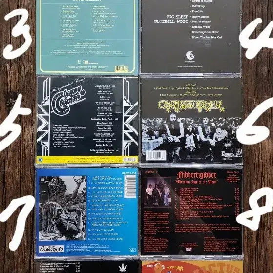 [BUNJANG] Psychedelic Progressive Folk Hard Rock CD Collection / Psych/prog/folk/hardrock cd 모음 2
