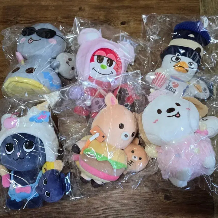 [BUNJANG] Riize 20cm Plush Bundle Set / riize 라이즈20cm 리라즈20cm 6종 일괄판매 25만원