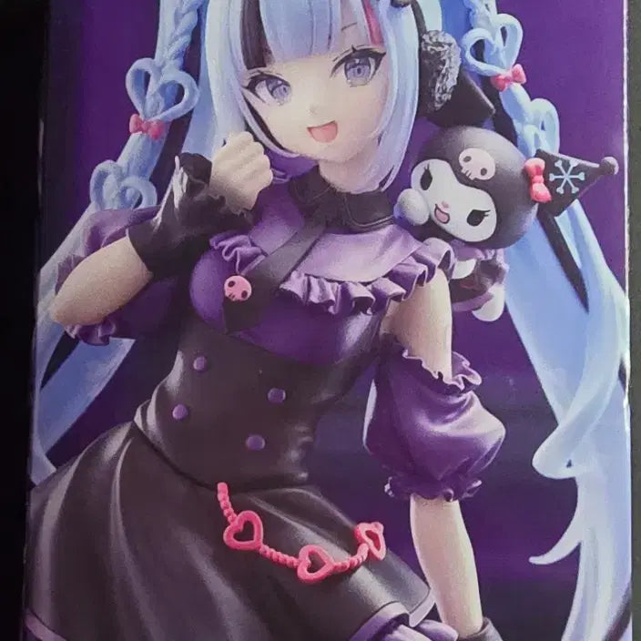 [BUNJANG] Hatsune Miku Snow Miku x Kuromi Collaboration Figure / 하츠네 미쿠 스노우 유키미쿠 쿠로미 콜라보 피규어 판매합니다