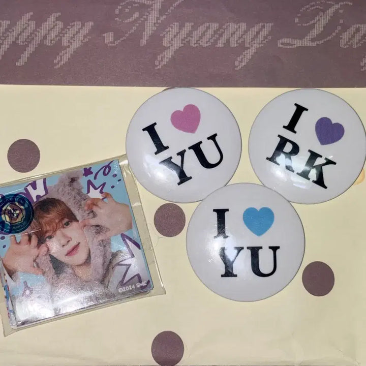 [BUNJANG] NCT WISH Unofficial Goods Bundle Set: Badges, Stickers / 엔시티위시 굿즈 뱃지 회지 스티커 비공굿 일괄 양도