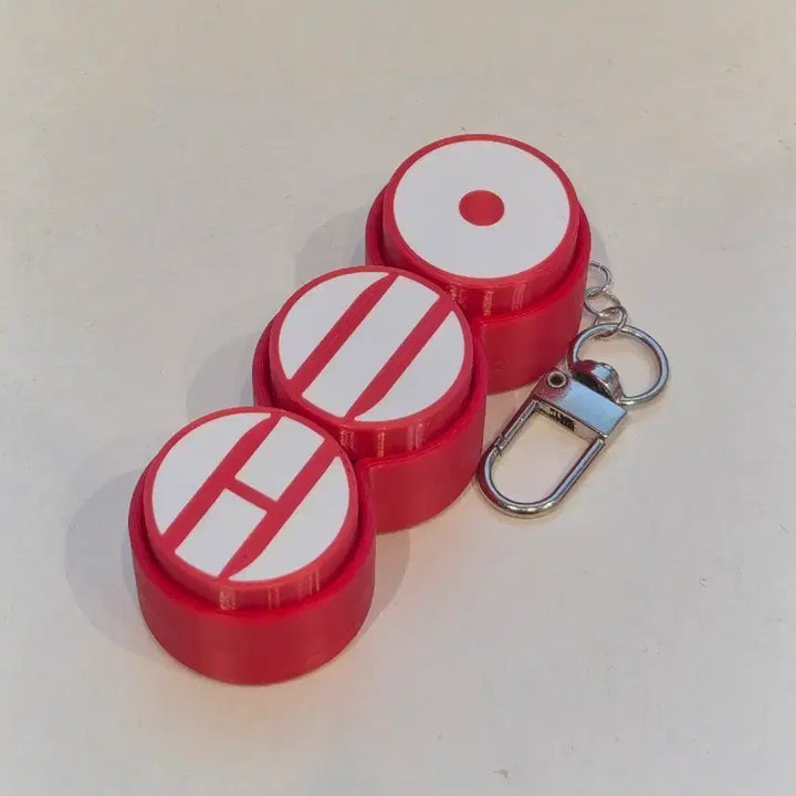 [BUNJANG] BTS Arirang Blue Switch Keycap Keyring / BTS 아리랑 청축 키캡 키링