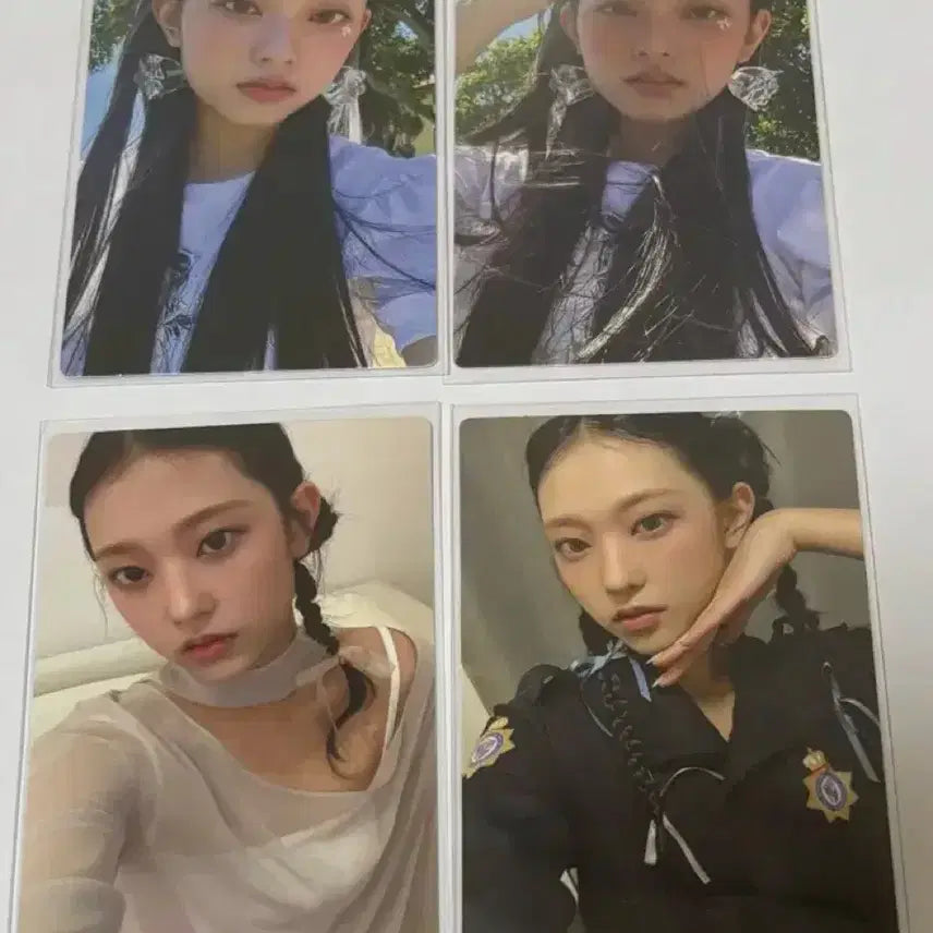 [BUNJANG] NewJeans Haerin Get Up Popup Photocard Bundle Set / 뉴진스 해린 겟업 팝업 포카 4장 일괄 / 강해린 슈퍼샤이 특전