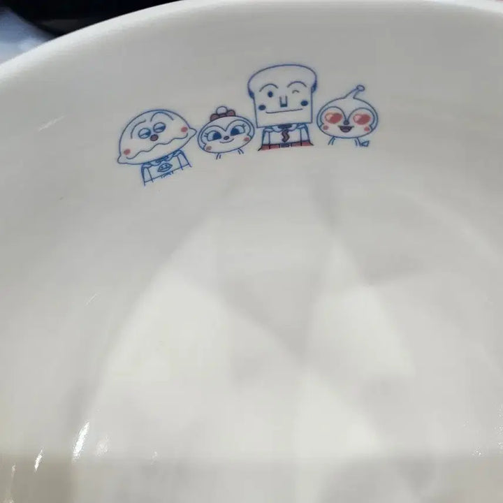 [BUNJANG] Anpanman Museum Plate Dish New / 일본 호빵맨 뮤지엄 그릇 식기 새상품