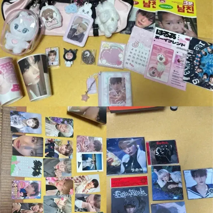 [BUNJANG] ENHYPEN Harua Bundle Set Goods / 급전 가격내림 ) !!하루아 앤팀 탈덕 총처분 굿즈 일괄 대량양도!! 앤팀 굿즈 앨범 포카 인형