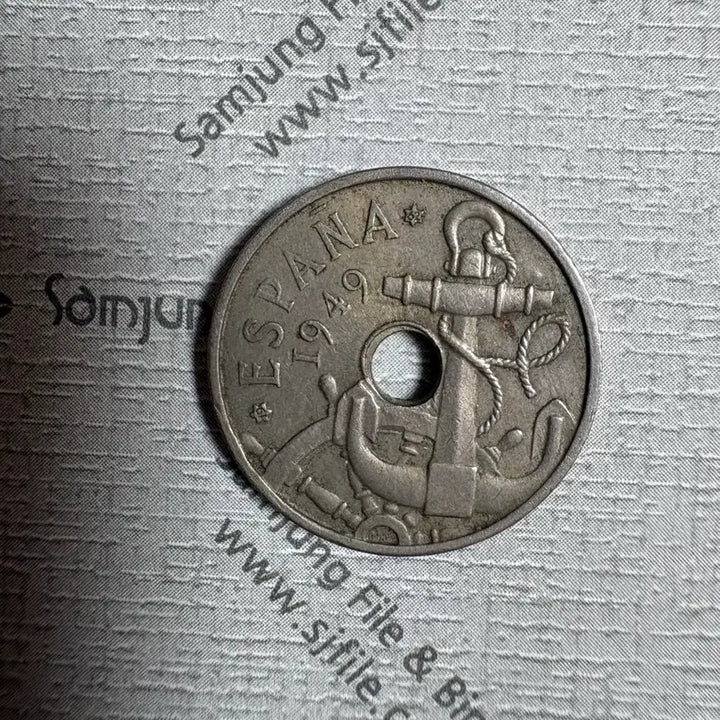 [BUNJANG] Spain 1949 50 Centimos Coin / 스페인 1949년 50 센타모 주화