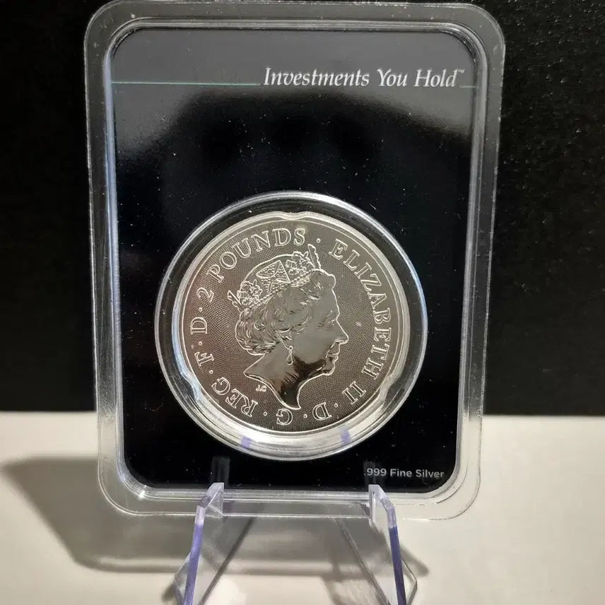 [BUNJANG] APMEX 2018 1 oz Silver Year of the Dog Commemorative Coin / APMEX 2018 1 oz 실버 영국 개의해 기념은화