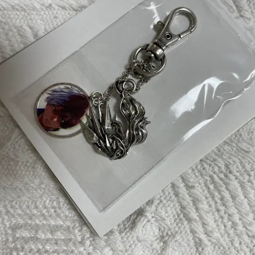 [BUNJANG] Todoroki Shoto Original Art Exhibition Metal Charm Keychain / 토도로키 쇼토 원화전 메탈참 메탈키링