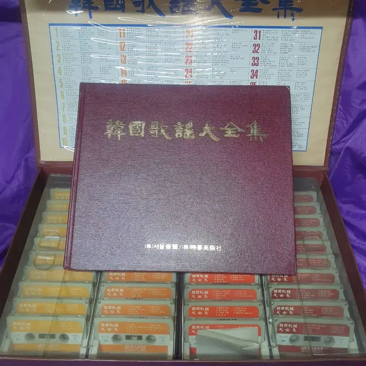 [BUNJANG] Antique Korean Music Compilation Tapes (Seoul Records) / 근대사)한국가요대전집 TAPE (서울음반.시사엉어사)