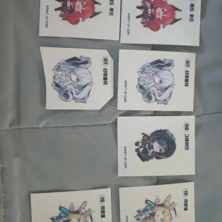 [BUNJANG] Goddess of Victory: NIKKE Unsealed Sika Sticker Collection / 개봉) GS25 니케 띠부씰