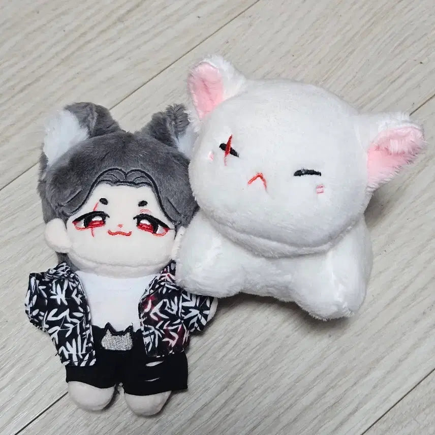 [BUNJANG] BTS Suga (Yoongi) Themed 20cm Dolls (Hisoo, Moonggi) Bundle / 슈가속성인형 히슈 모옹기 bts