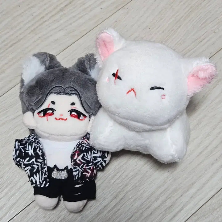 [BUNJANG] BTS Suga (Yoongi) Themed 20cm Dolls (Hisoo, Moonggi) Bundle / 슈가속성인형 히슈 모옹기 bts