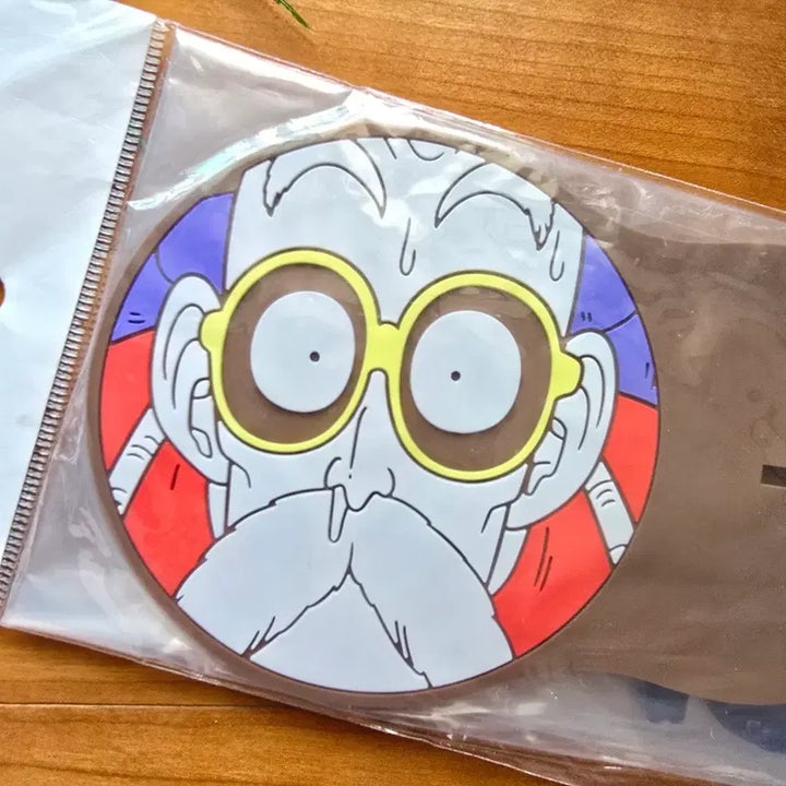 [BUNJANG] Dragon Ball Master Roshi x Goku Rubber Coaster/Stand / 드래곤볼 무천도사 x 손오공 러버 코스트