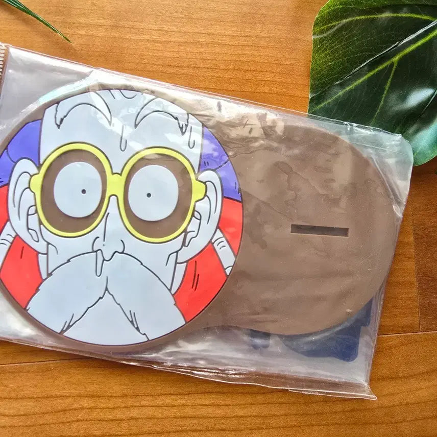 [BUNJANG] Dragon Ball Master Roshi x Goku Rubber Coaster/Stand / 드래곤볼 무천도사 x 손오공 러버 코스트
