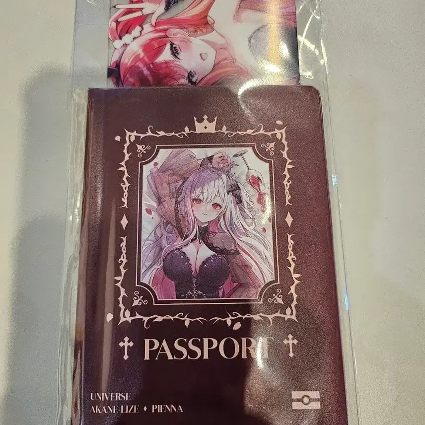 [BUNJANG] Lize Birthday Acrylic Boarding Pass Passport Case / 리제 생일 여권케이스 아크릴 보딩패스