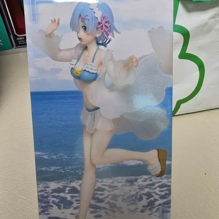 [BUNJANG] Re:Zero Rem Precious Swimsuit Bikini Figure / 리제로 렘 프레셔스 precious 수영복 비키니 피규어