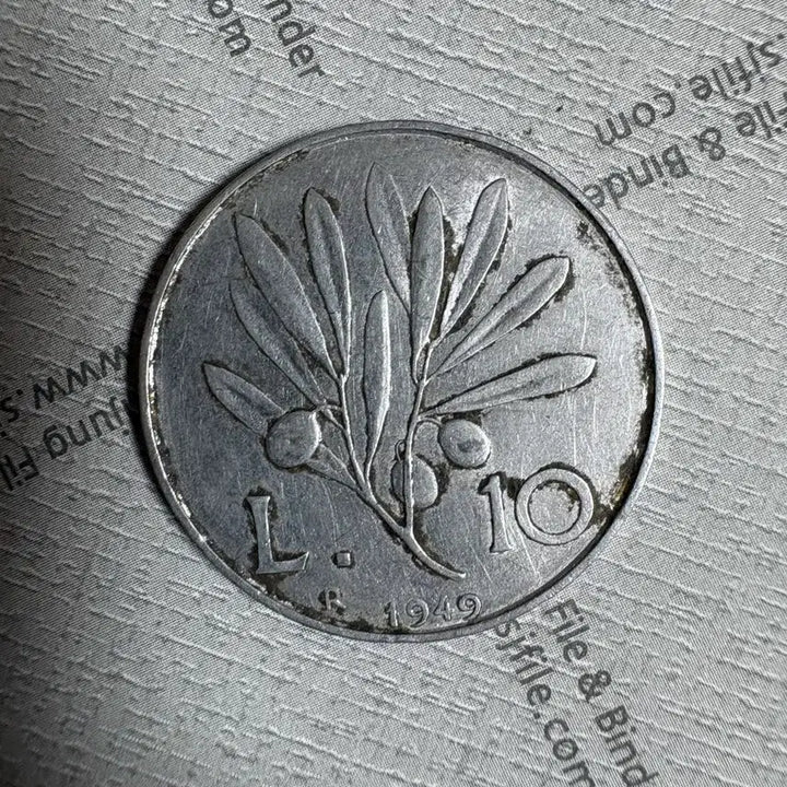 [BUNJANG] 1949 Italy 10 Lire Coin / 이탈리아 1949 10리라 동전