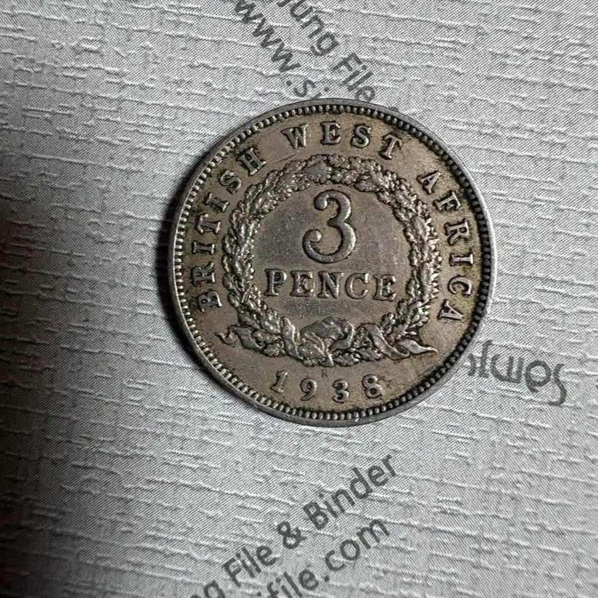 [BUNJANG] George VI 3 Pence Coin (British West Africa) / 영국령 서아프리카 죠지 6세 3펜스 주화
