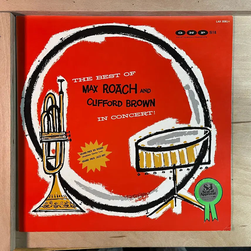 [BUNJANG] Max Roach &amp; Clifford Brown In Concert! 1976 Japanese LP / Max Roach And Clifford Brown 일본 1976년 LP