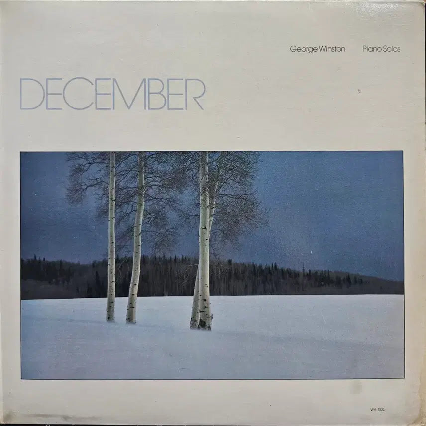 [BUNJANG] George Winston December Piano Solo LP / 조지 윈스턴 December 피아노 솔로 LP
