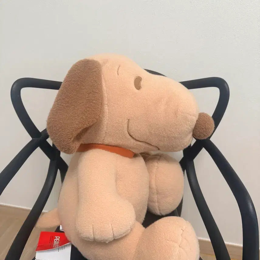 [BUNJANG] PEANUTS Snoopy Beige Large Plush Doll / (일본 정품) 스누피 인형 베이지 대형인형 PEANUTS