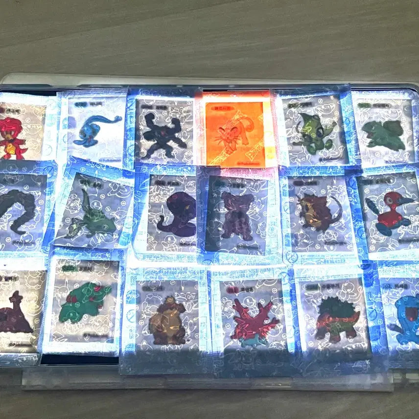 [BUNJANG] Pokemon 30th Anniversary Special Halloween Event Sealed Stickers - Japan Mega Mewtwo / 포켓몬 띠부씰 스페셜 할로윈 이벤트 미개봉 30주년 일본 진화 메가 뮤츠