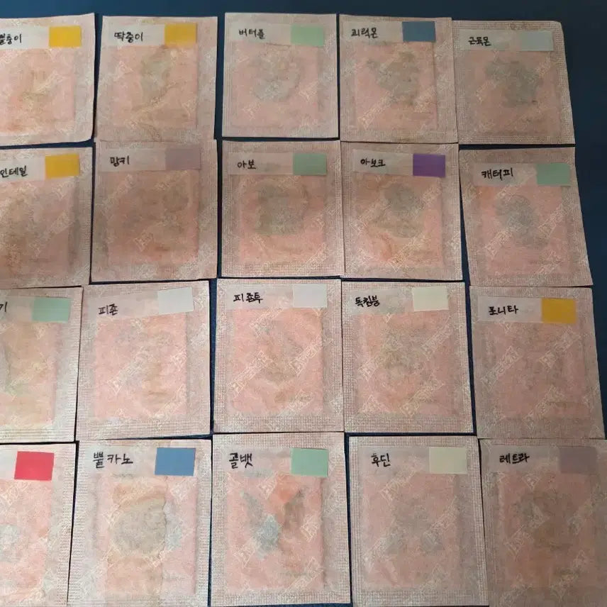 [BUNJANG] Pokemon Artwork Seal Sticker Set / 포켓몬 아트워크씰 판매