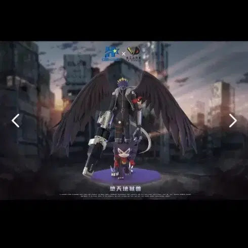 [BUNJANG] Digimon Beelzemon &amp; Impmon Resin Figure / LD 베르제브몬&amp;임프몬 레진피규어